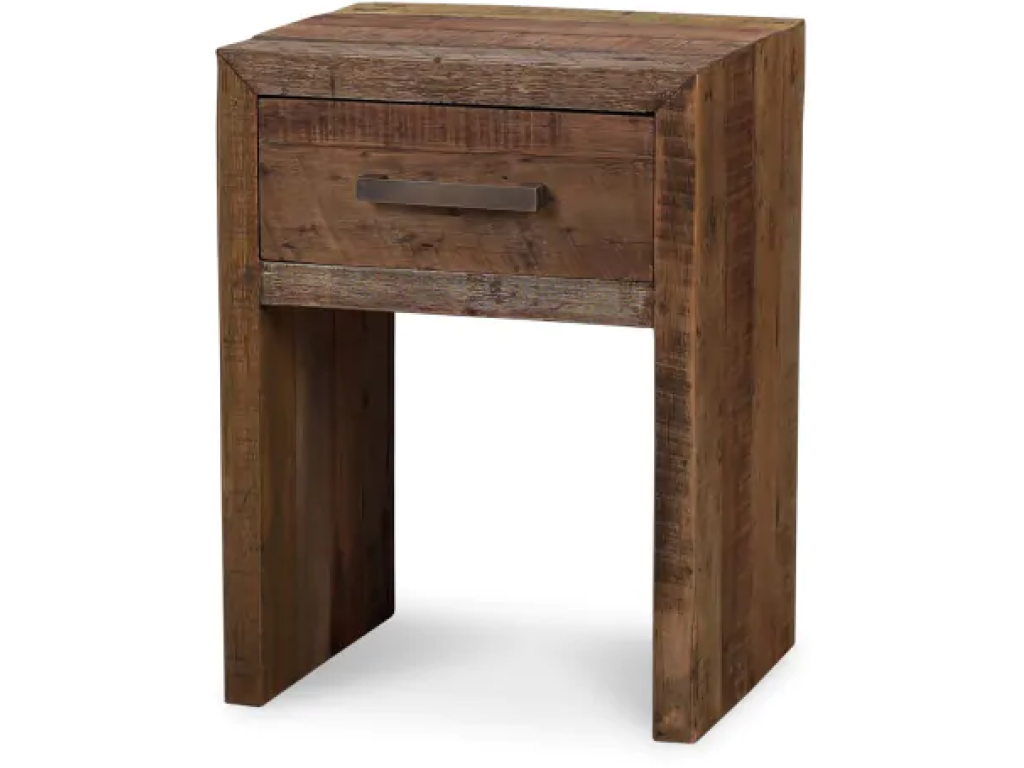 Tuscan One Drawer End Table - Teak