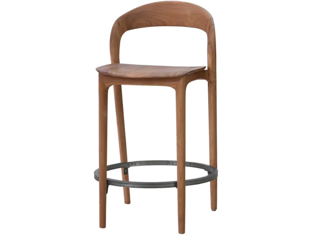 Grandia Counter Stool - Teak