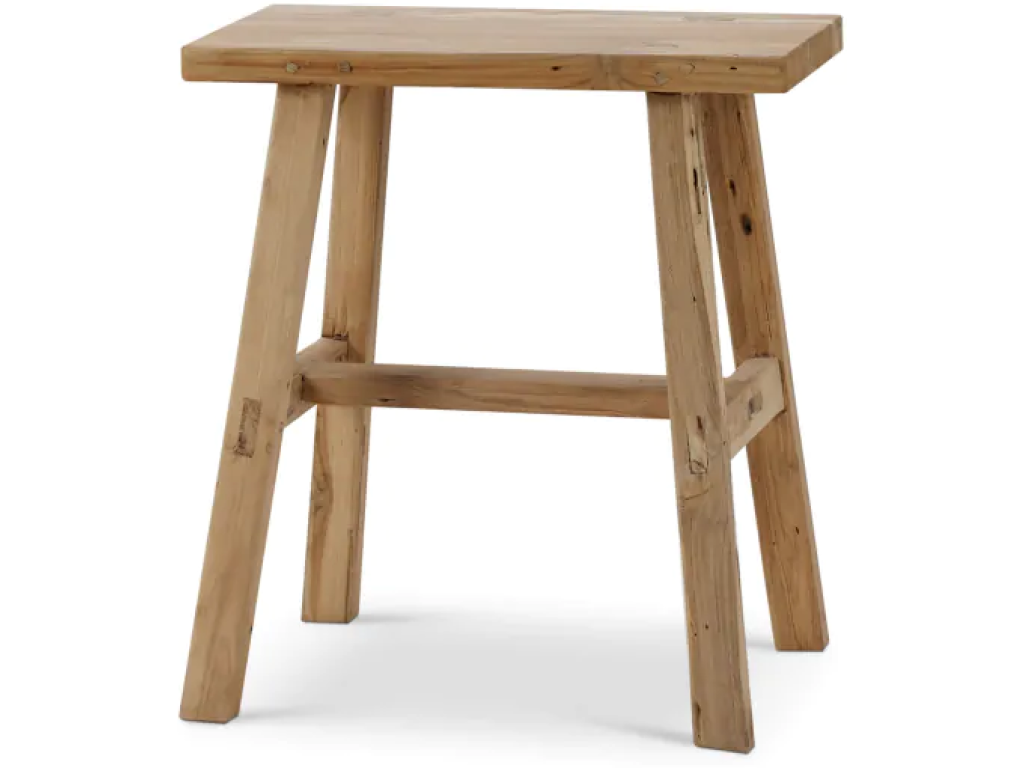 Rustic Teak Stool