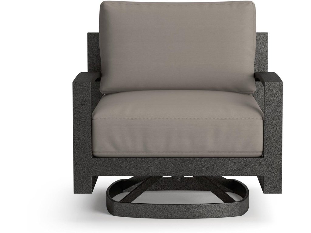 Bonavista Outdoor Arched Arm Swivel Rocker