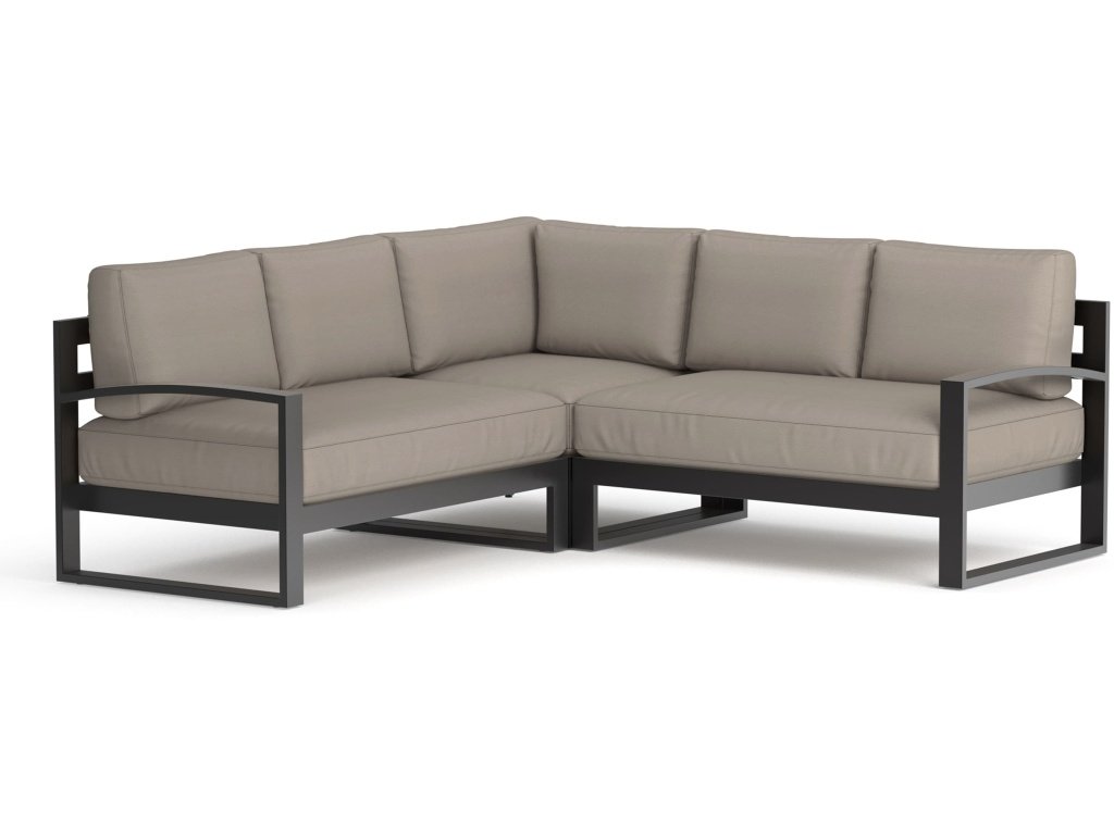 Bonavista Outdoor Arched Arm Sectional