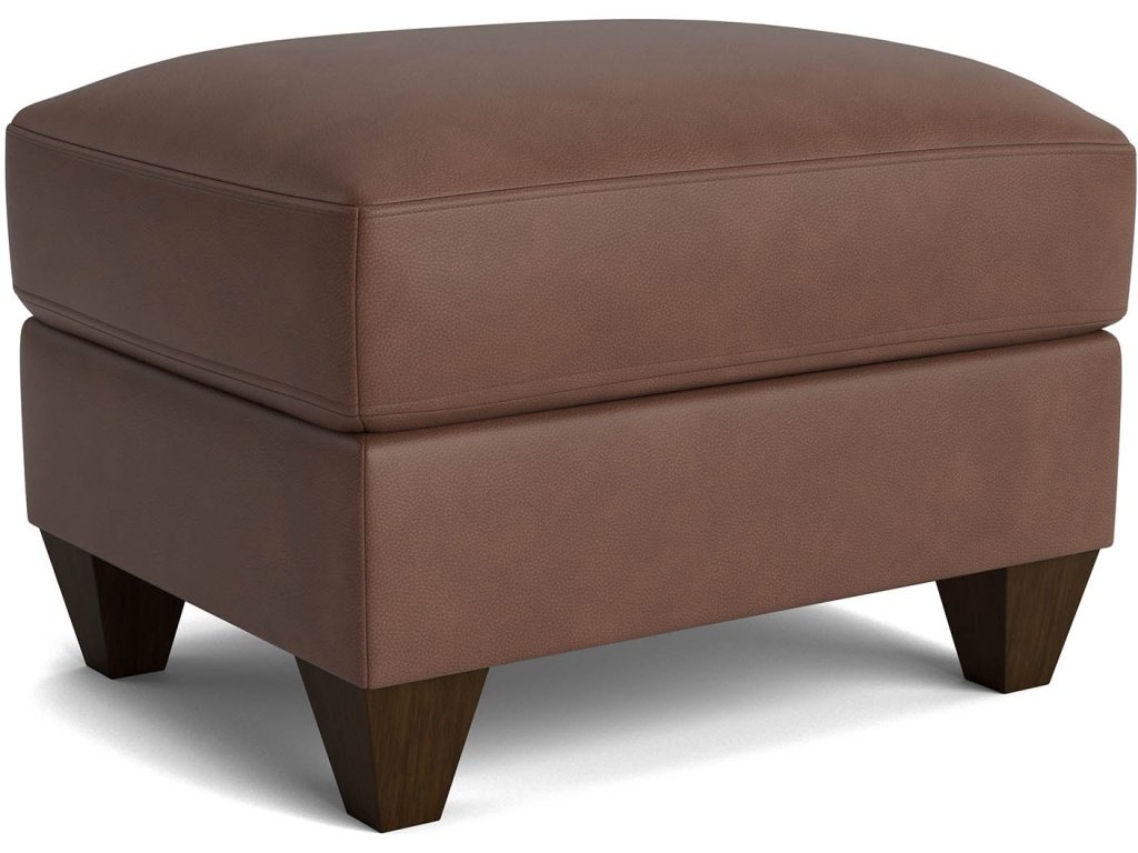 Premier Custom Leather Ottoman