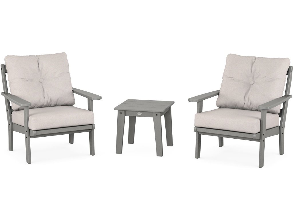 Mission 3-Piece Deep Seating Set