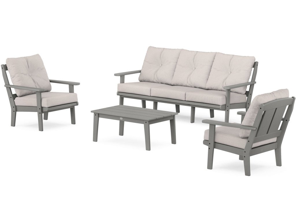 Mission 4-Piece Deep Seating Set With Sofa