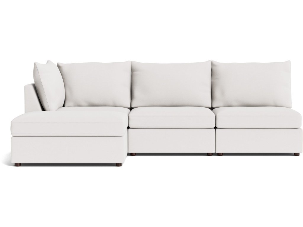 Beckham Outdoor Modular Sofa with Ottoman