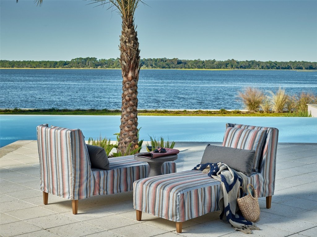 Garland Outdoor Slipcover Chaise - Special Order