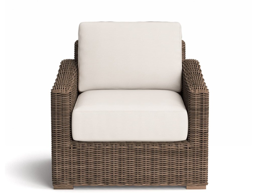 Huntington Dove Gray Outdoor Lounge Chair