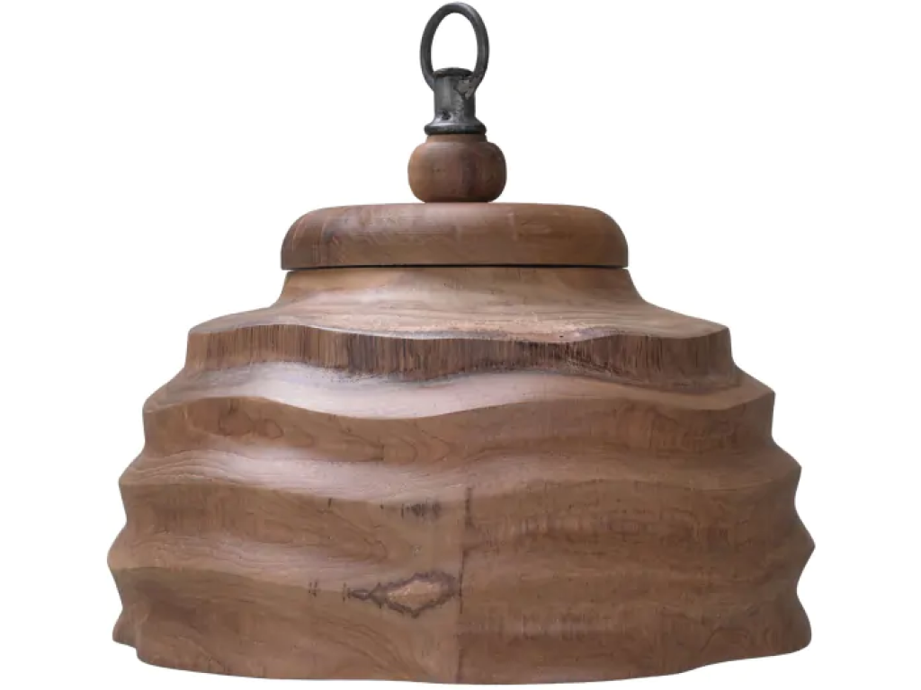 Bee House Pendant - Teak