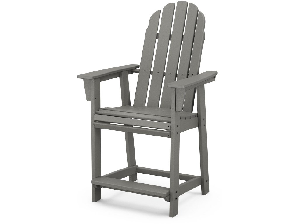 Vineyard Curveback Adirondack Counter Chair