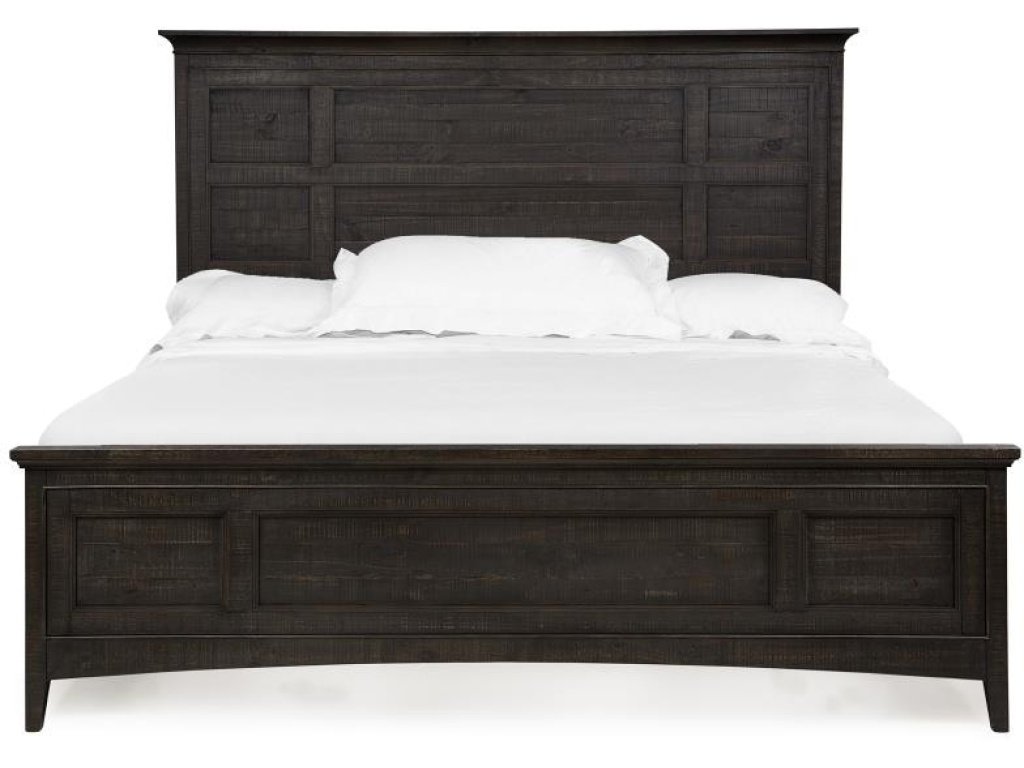 Complete Queen Panel Bed with Regular Rails