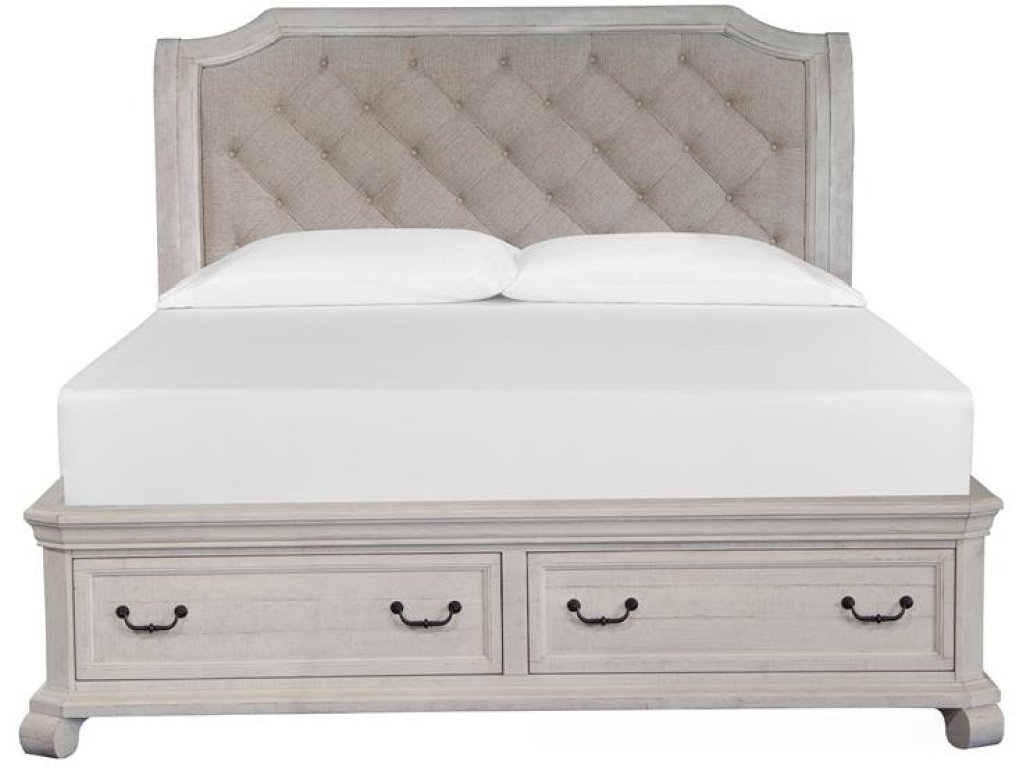 Complete Queen Sleigh Storage Bed