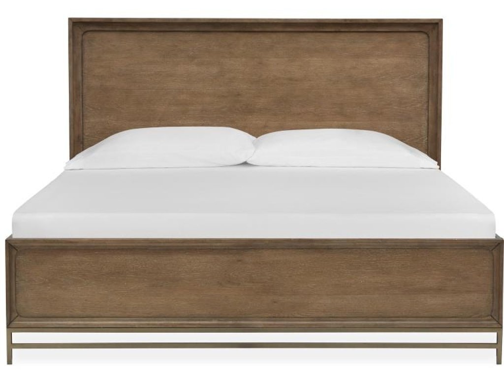 Wood Queen Panel Bed Footboard SU