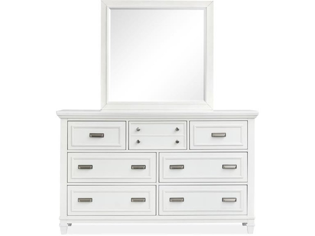 Drawer Dresser - White