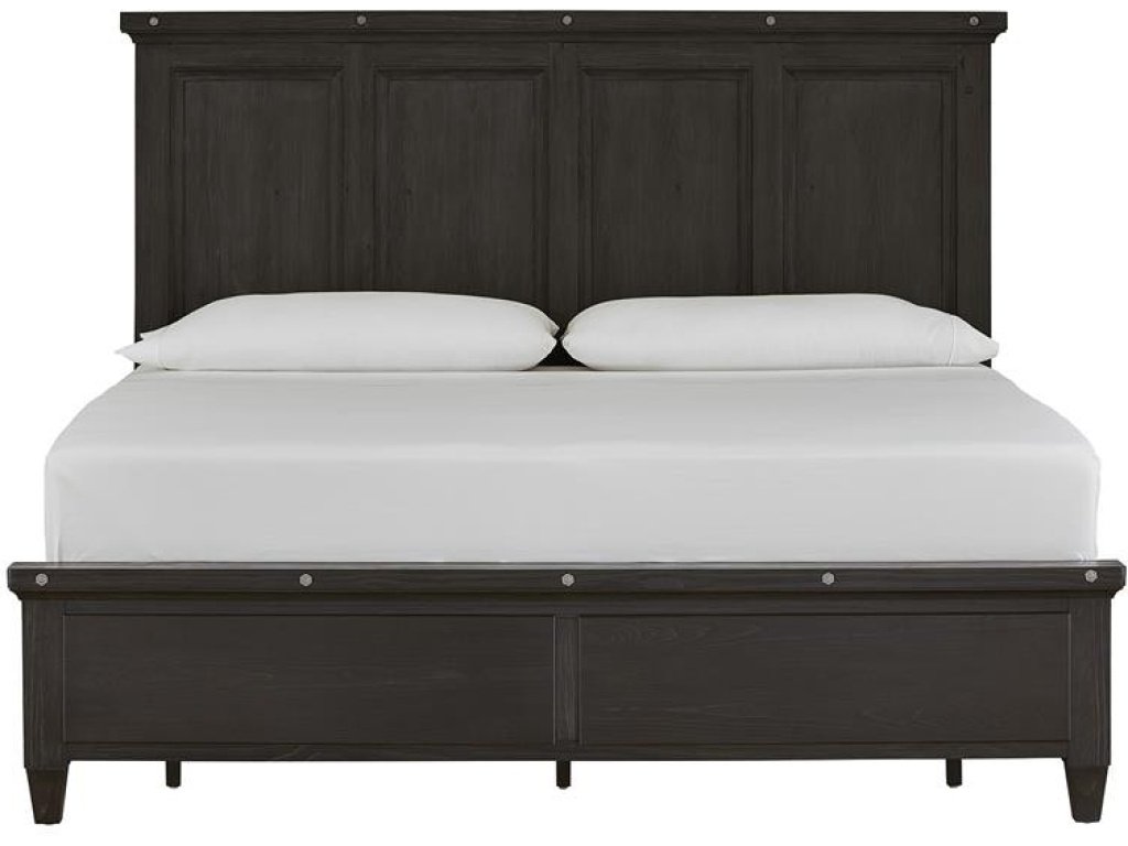 Wood Queen Panel Bed Footboard SU