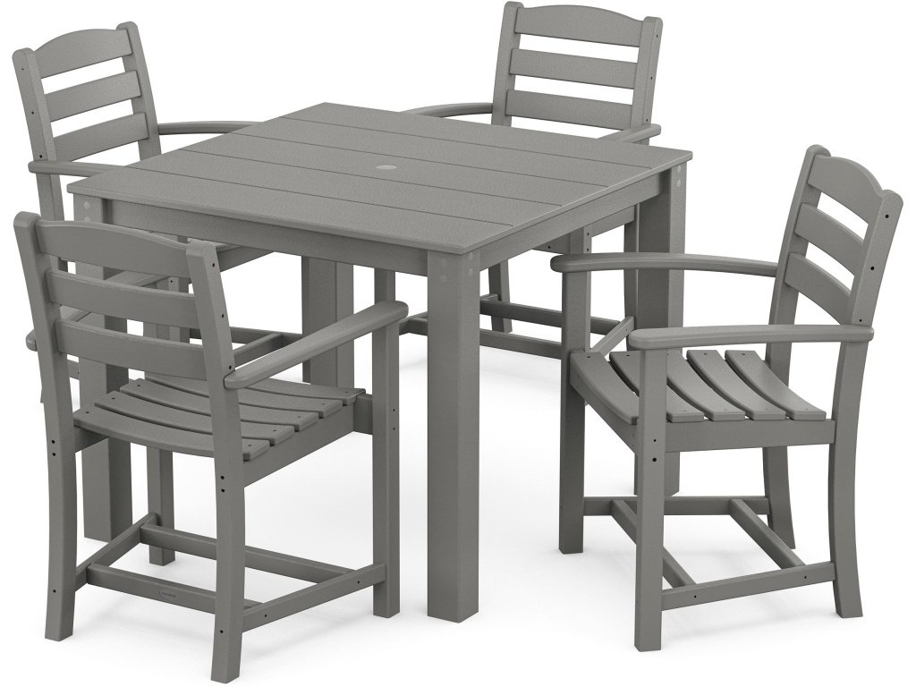 La Casa Cafe' 5-Piece Parsons Dining Set