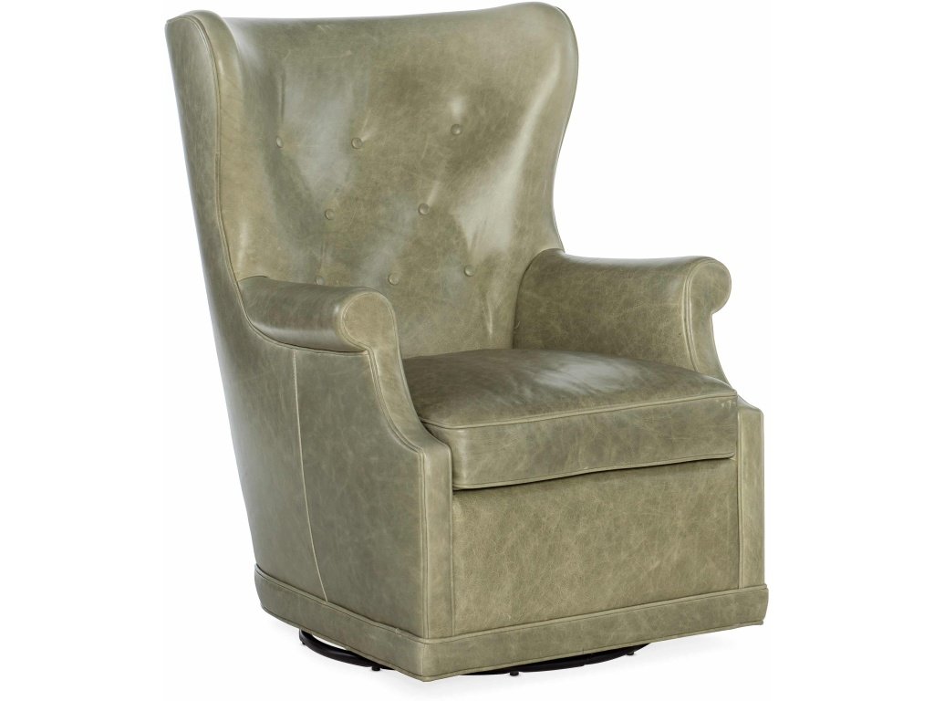 Mai Wing Swivel Club Chair