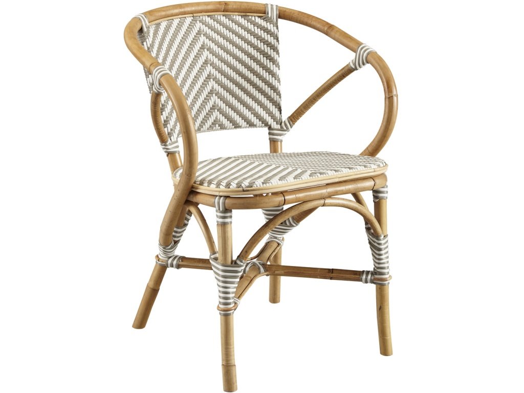 Gray Pearl Bistro Chair