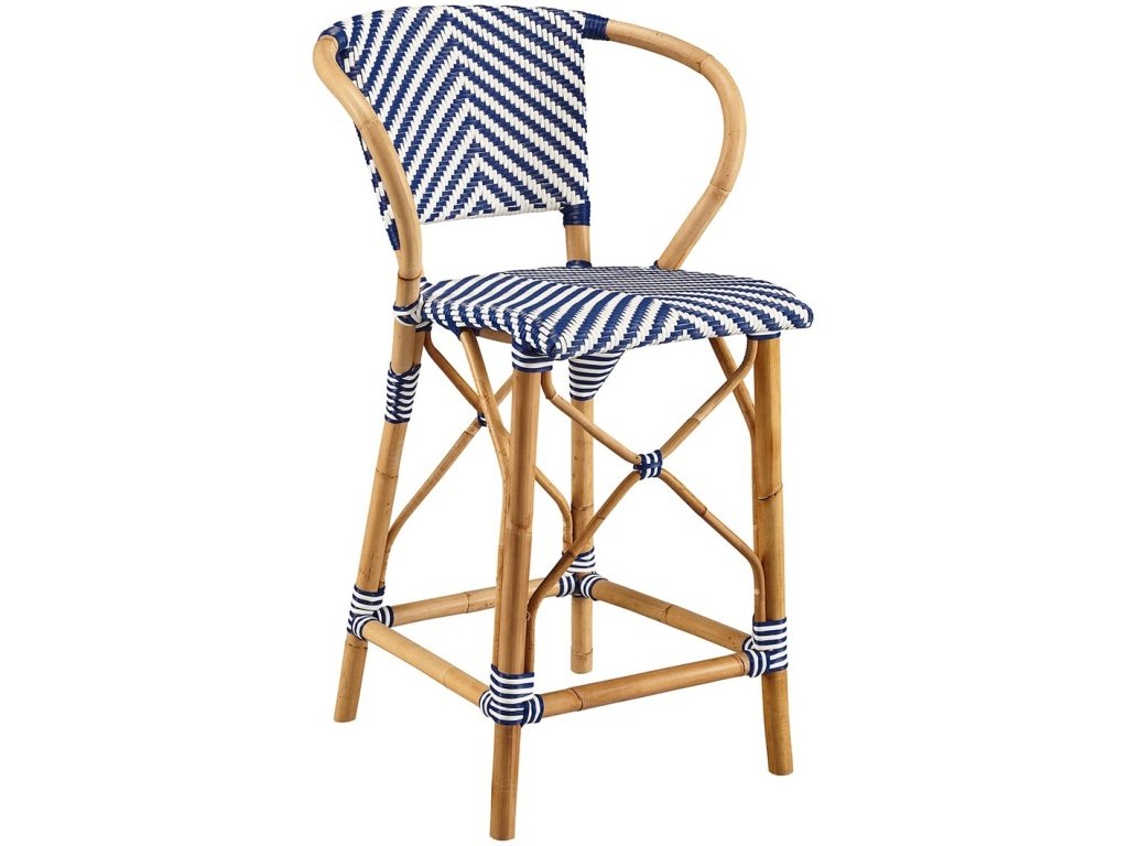 Blue Pearl Counter Stool