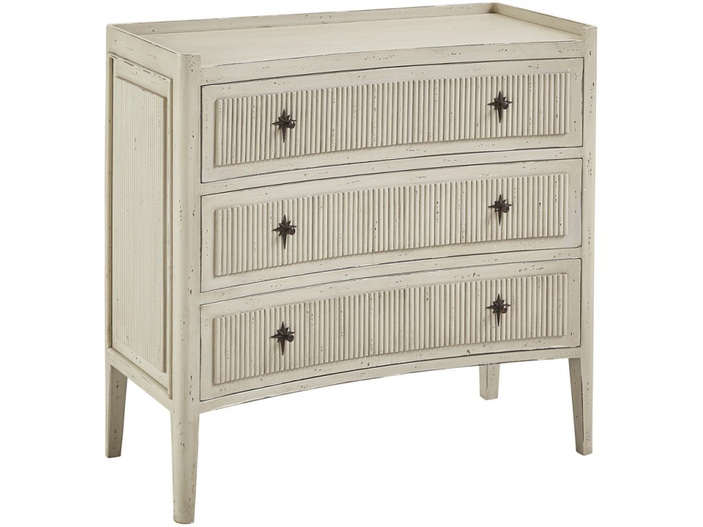 Reeded Chest Of Drawers