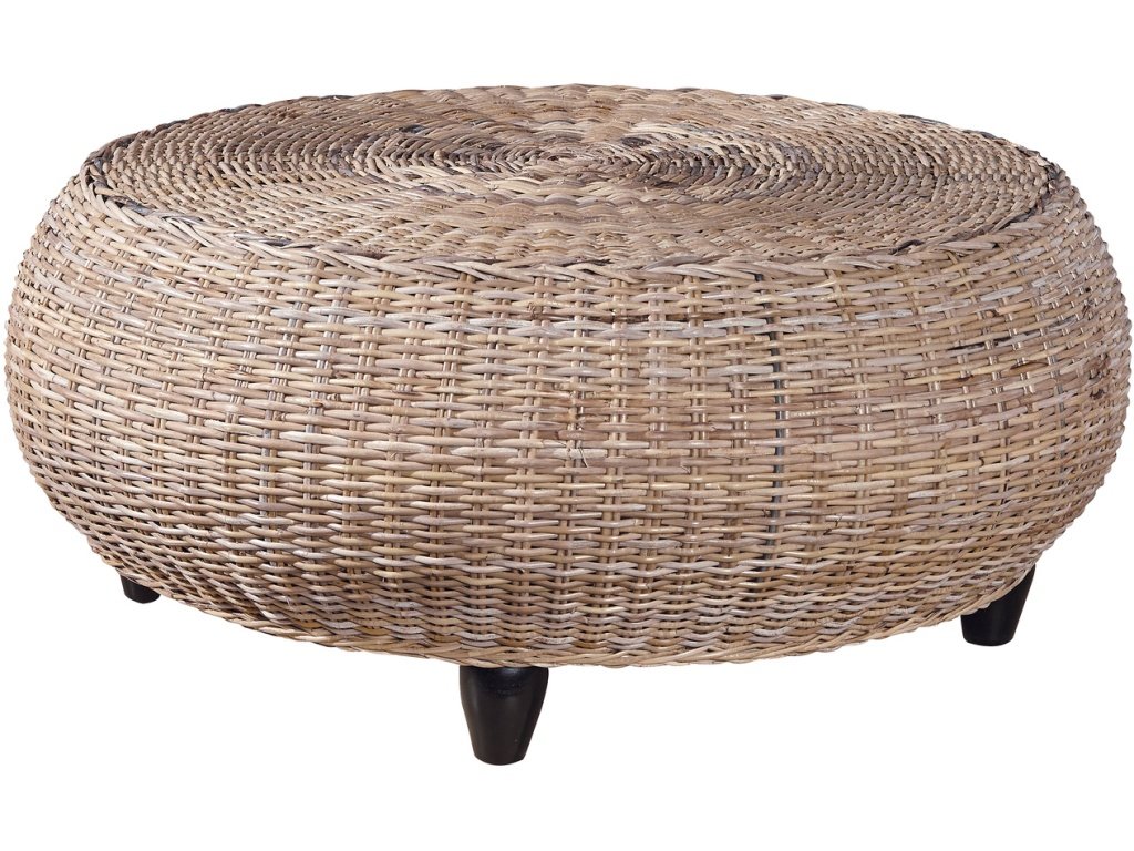 Woven Kubu Mandalay Ottoman