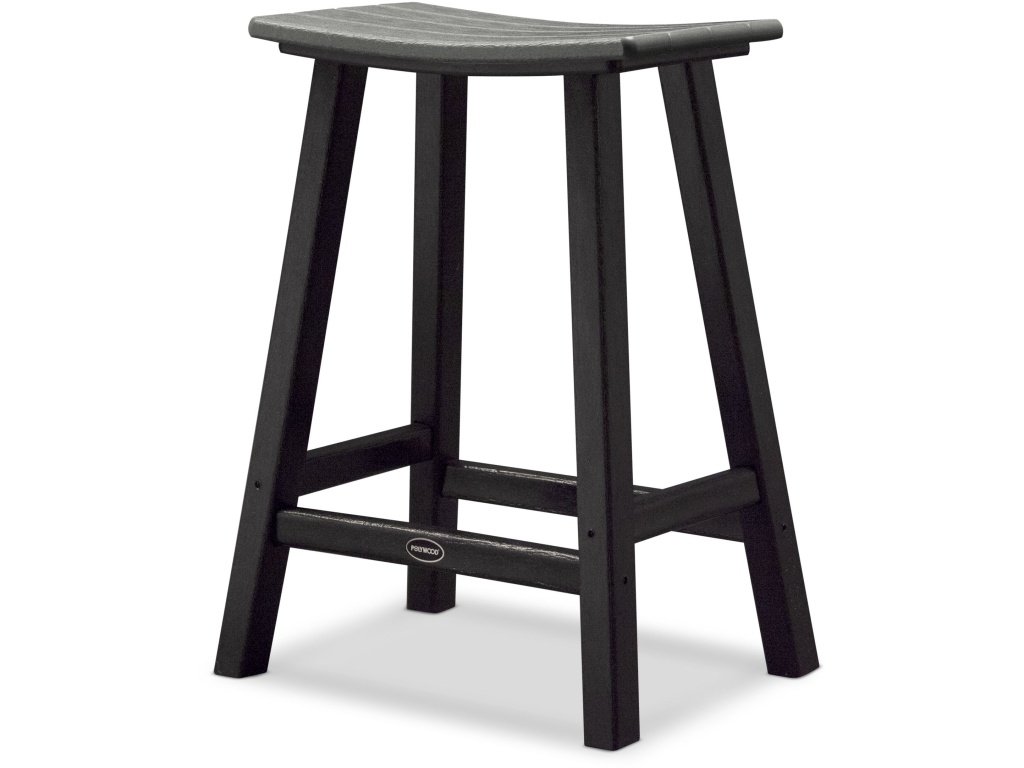 Contempo 24" Saddle Counter Stool