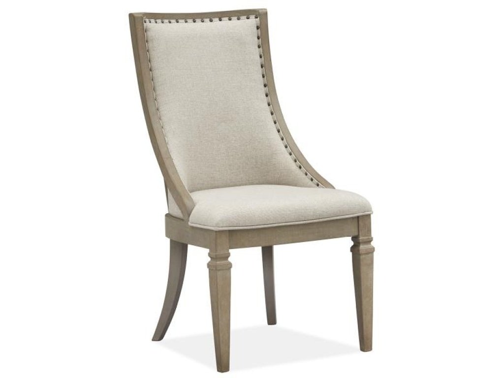 Dining Arm Chair with Upholstered Seat and Back (2/ctn)