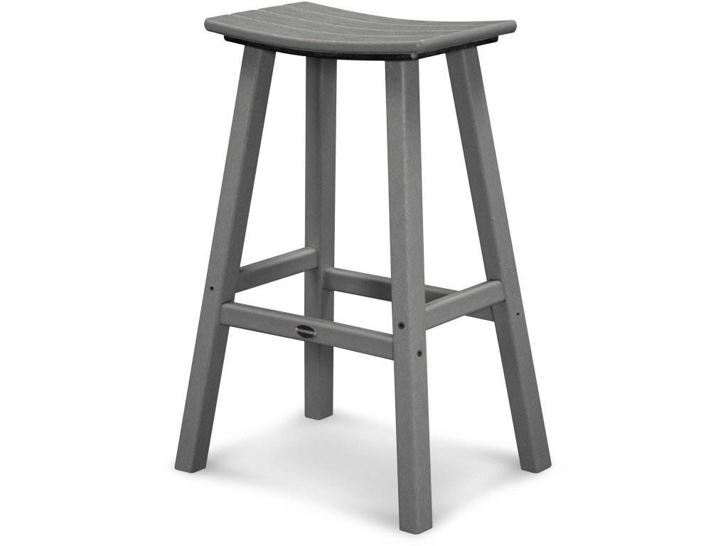 Traditional 30" Saddle Bar Stool