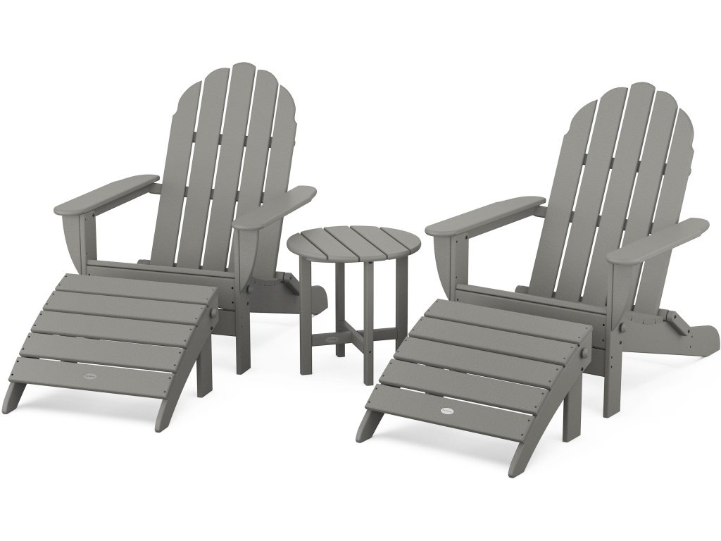 Classic Oversized Adirondack 5-Piece Casual Set