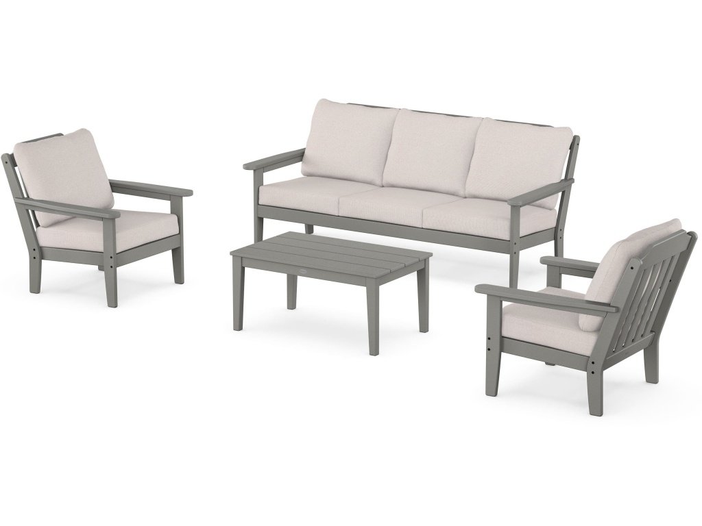 Country Living 4-Piece Deep Seating Set With Sofa