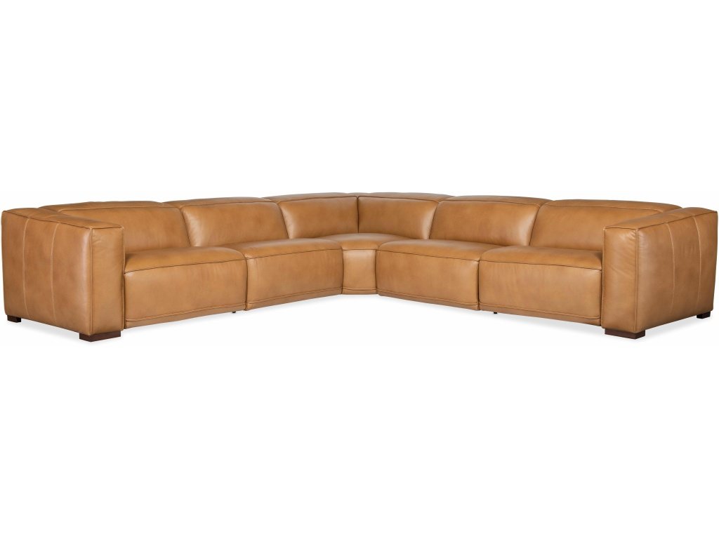 Fresco 5 Seat Sectional 4-Pwr