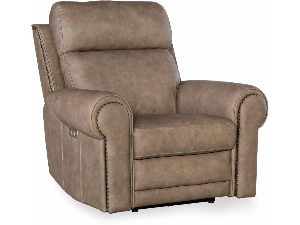 Duncan Power Recliner W/Power Headrest & Lumbar