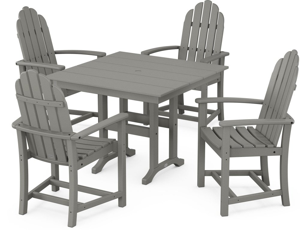 Classic Adirondack 5-Piece Farmhouse Dining Set