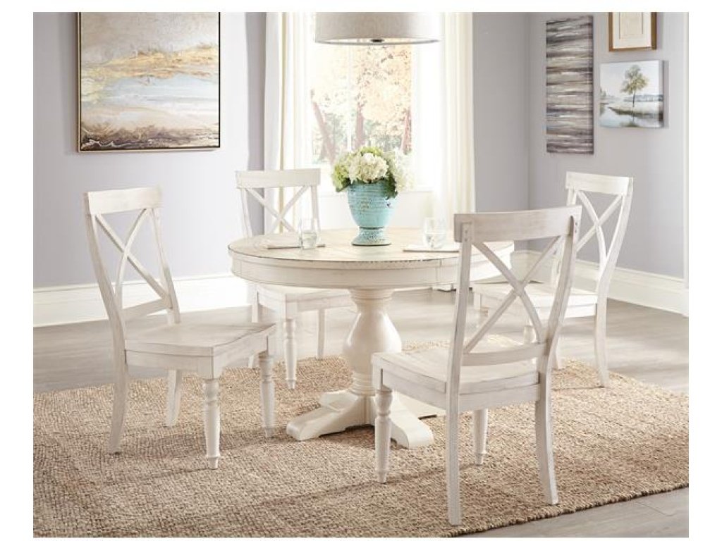 Riverside Round Dining Table Pedestal Furniture Dining Room Tables