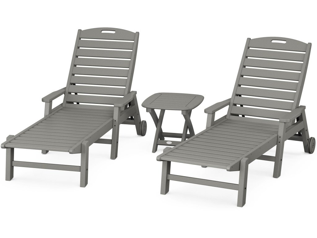 Nautical 3-Piece Chaise Set