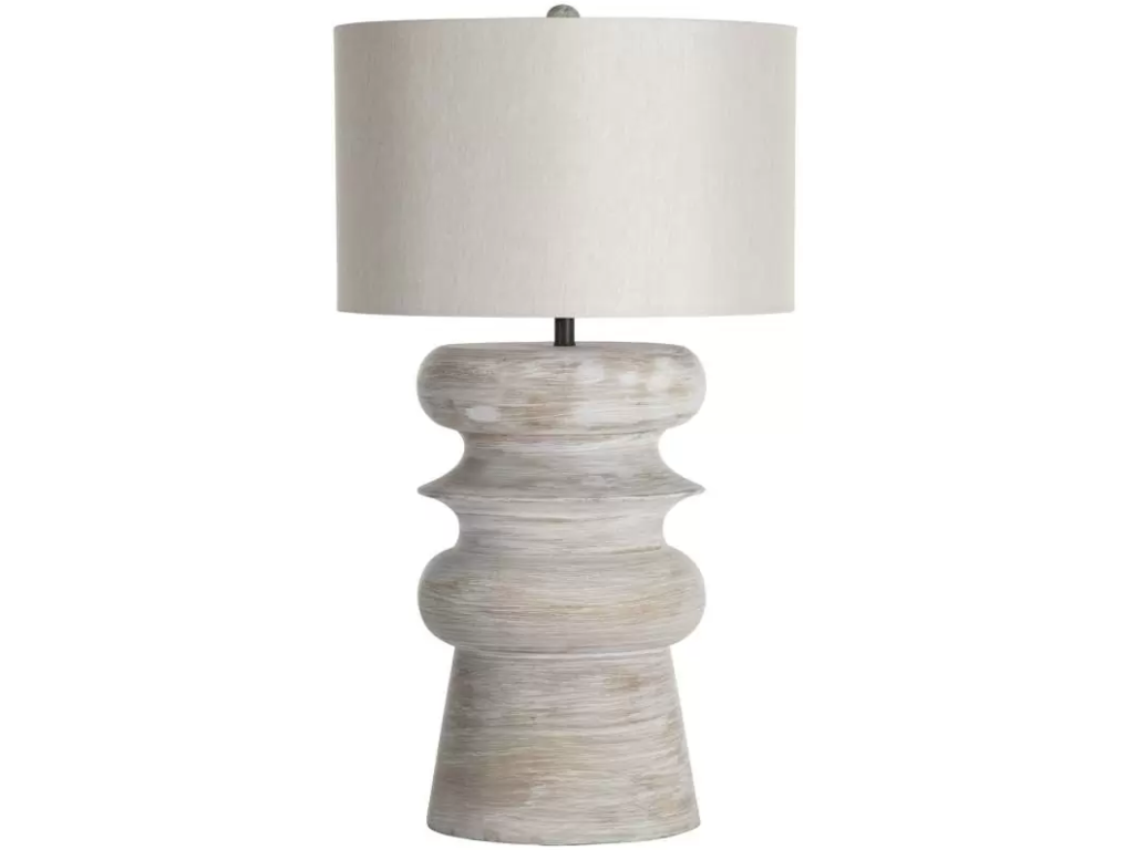 Claudius Table Lamp - Whitewashed
